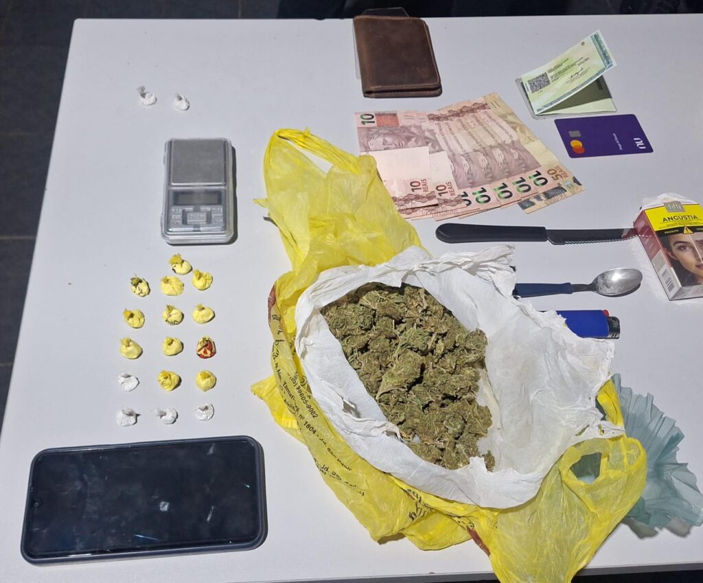 Homem é preso por tráfico de drogas durante operação em Araputanga
