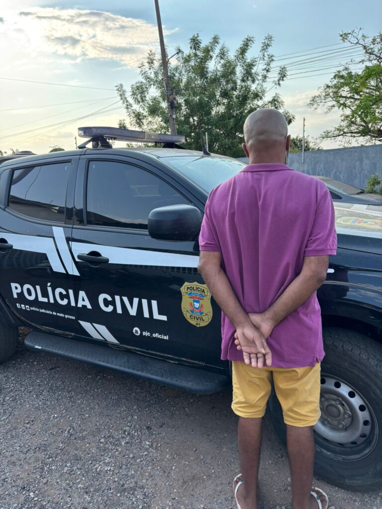 Polícia Civil prende preventivamente investigado por homicídio praticado em São José dos Quatro Marcos