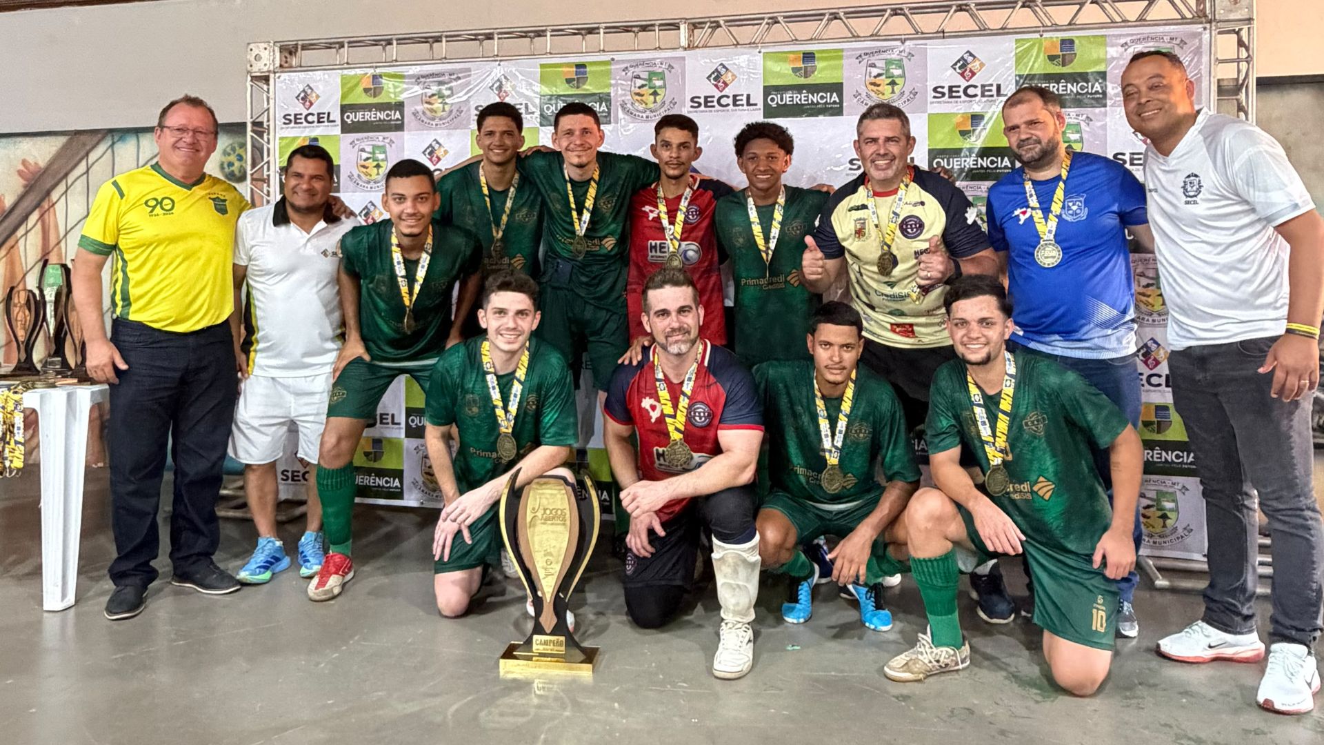 Água Boa conquista título invicto de futsal em Querência, MT